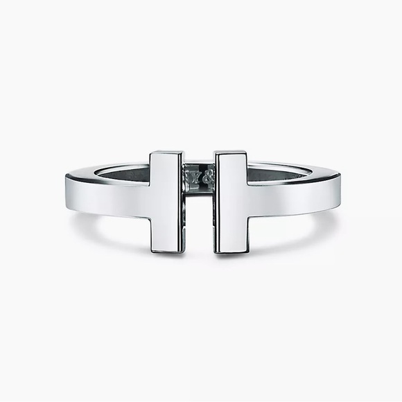 Tiffany & Co. Jewelry - Tiffany T Square Ring in Sterling Silver